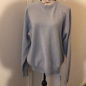 Neiman Marcus Cashmere Sweater Blue Women’s XL